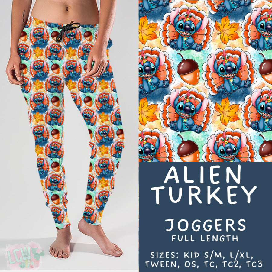 Preorder Custom Styles Alien Turkey Closes 29 Aug ETA late Nov 2025 Leggings