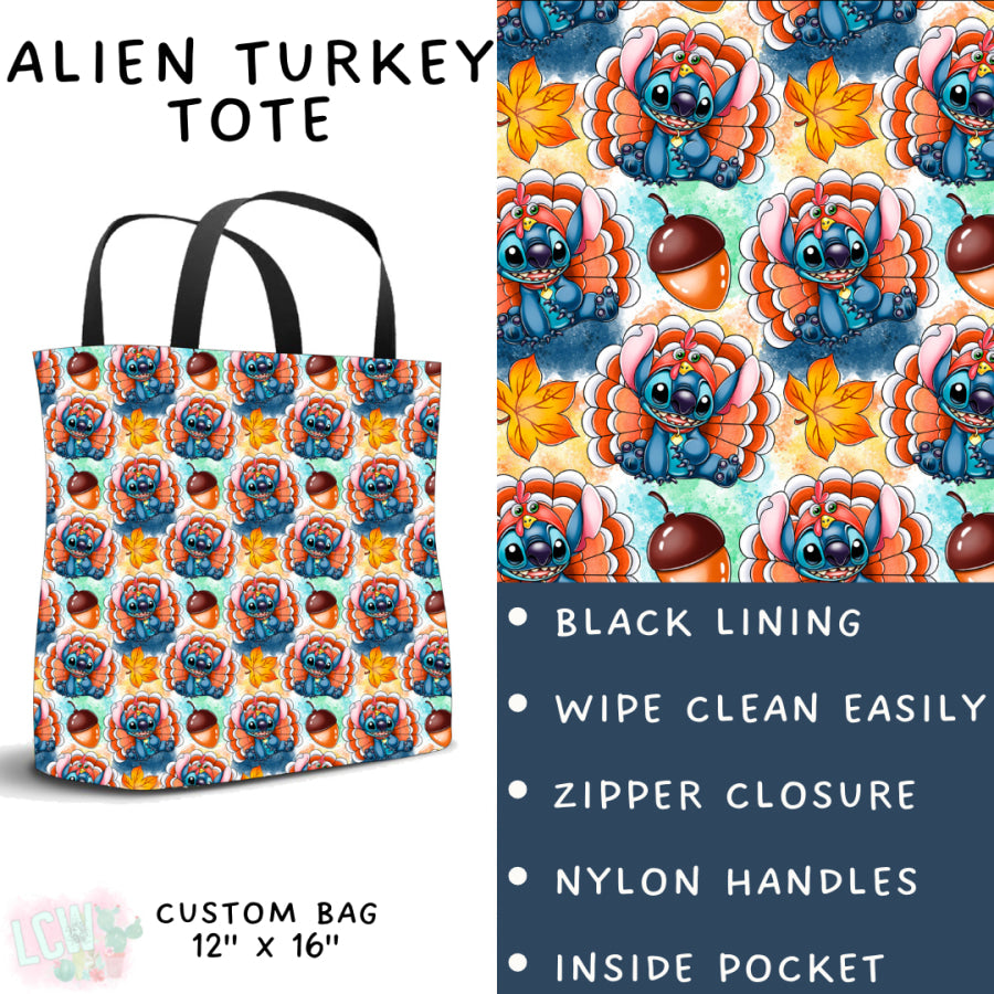 Preorder Custom Styles Alien Turkey Closes 29 Aug ETA late Nov 2025 Leggings
