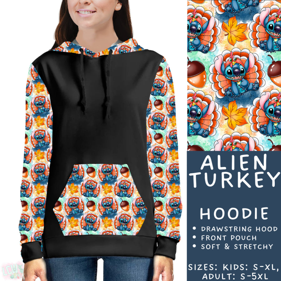 Preorder Custom Styles Alien Turkey Closes 29 Aug ETA late Nov 2025 Leggings