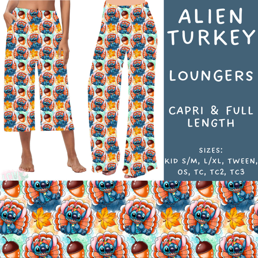 Preorder Custom Styles - Alien Turkey - Closes 4 Oct - ETA late Dec 2024 Leggings