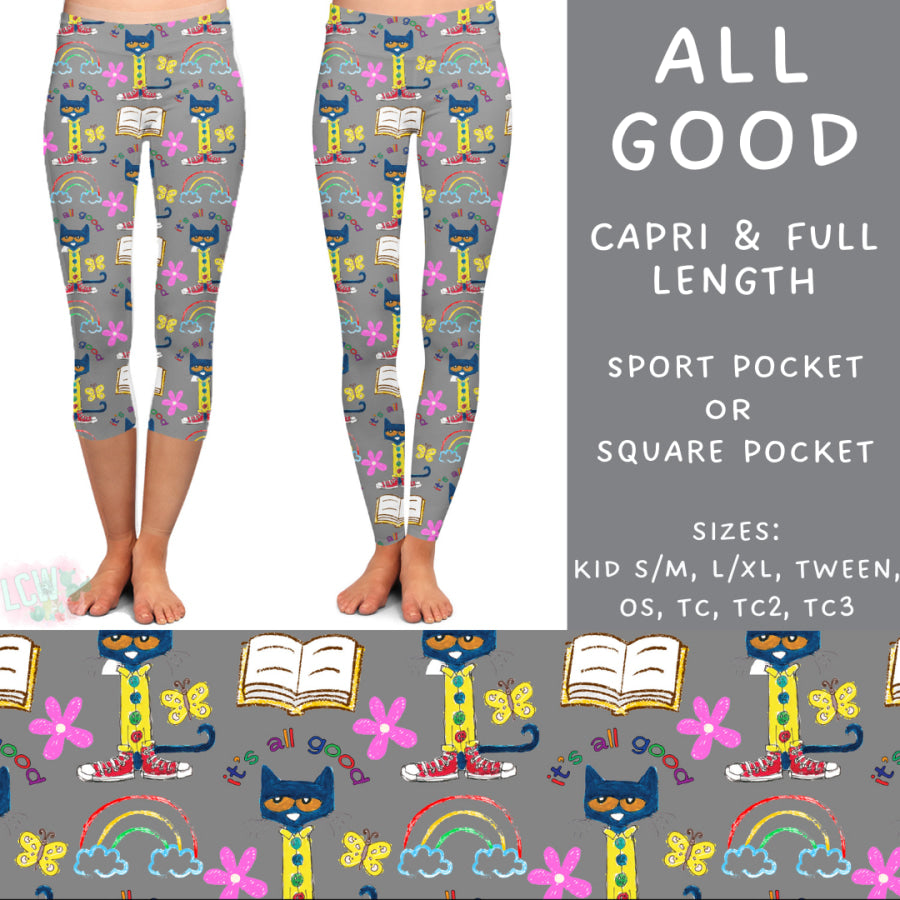 Preorder Custom Styles - All Good - Closes 21 Mar - ETA mid Jun 2025 Leggings