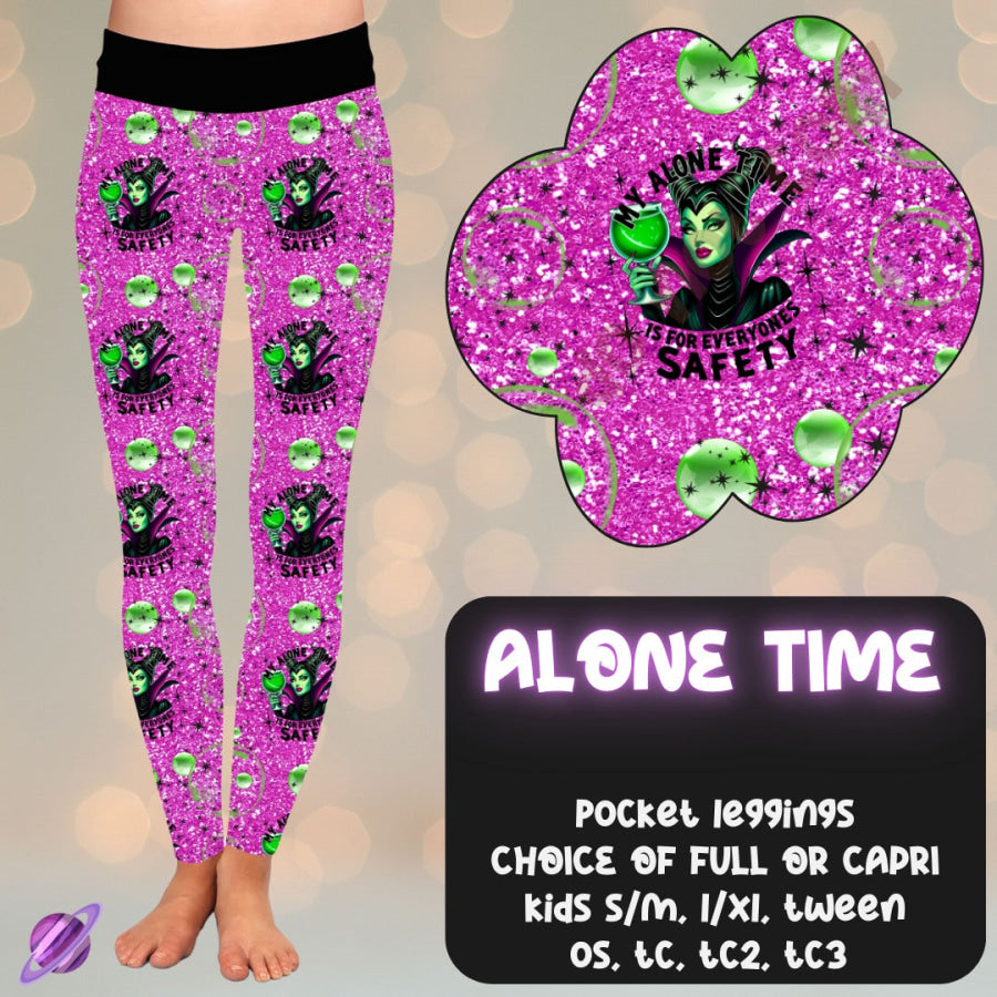 PREORDER Custom Styles - Alone Time - Closes 13 Nov - ETA early Feb 2025 Leggings