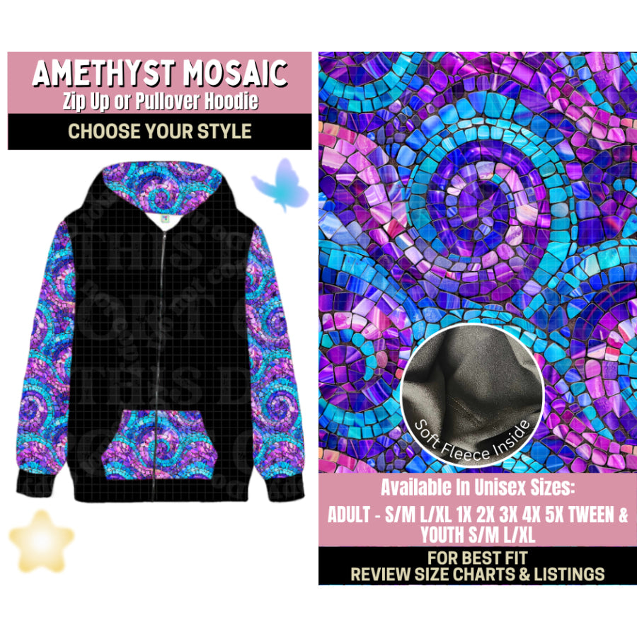 Preorder Custom Styles - Amethyst Mosaic - Closes 25 Sep - ETA late Jan 2026 Leggings