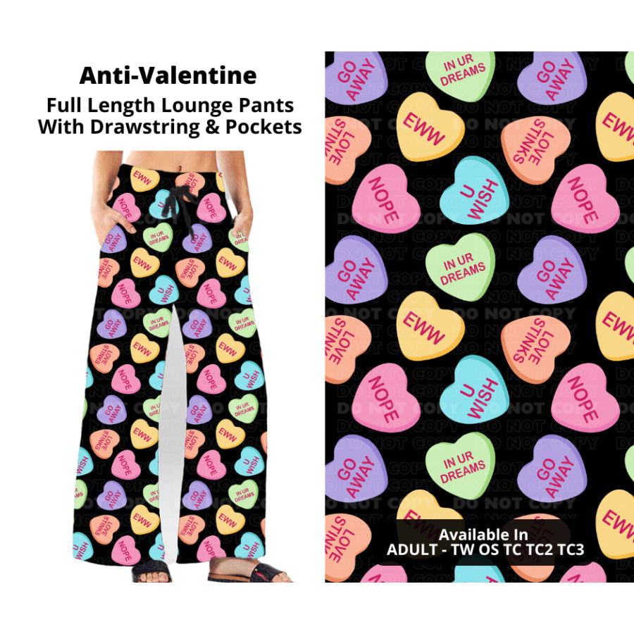 PREORDER Custom Styles - Anti-Valentine - Closes 28 Nov - ETA late Feb 2025 Leggings