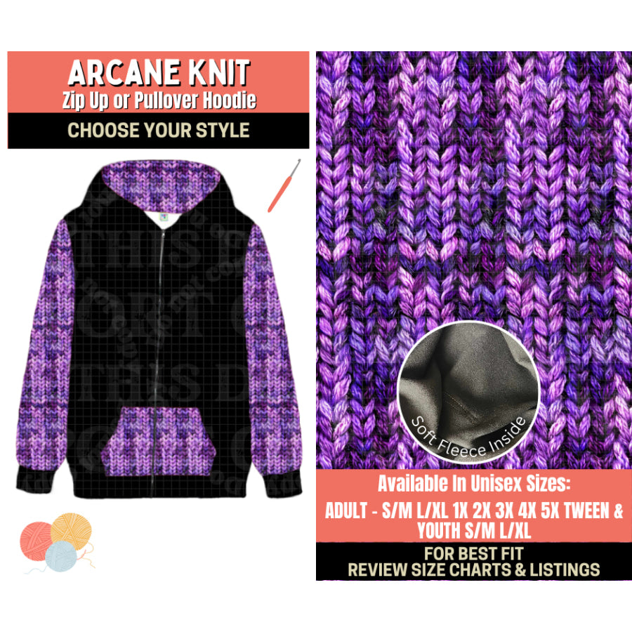 Preorder Custom Styles - Arcane Knit - Closes 1 Oct - ETA Early Feb 2026 Leggings