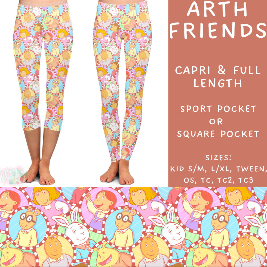 Preorder Custom Styles - Arth Friend - Closes 5 Mar - ETA late May 2025 Leggings