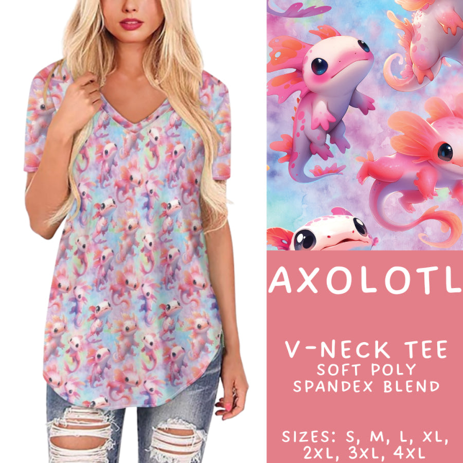 Preorder Custom Styles Axolotl Closes 11 Sep ETA late Nov 2025 Leggings