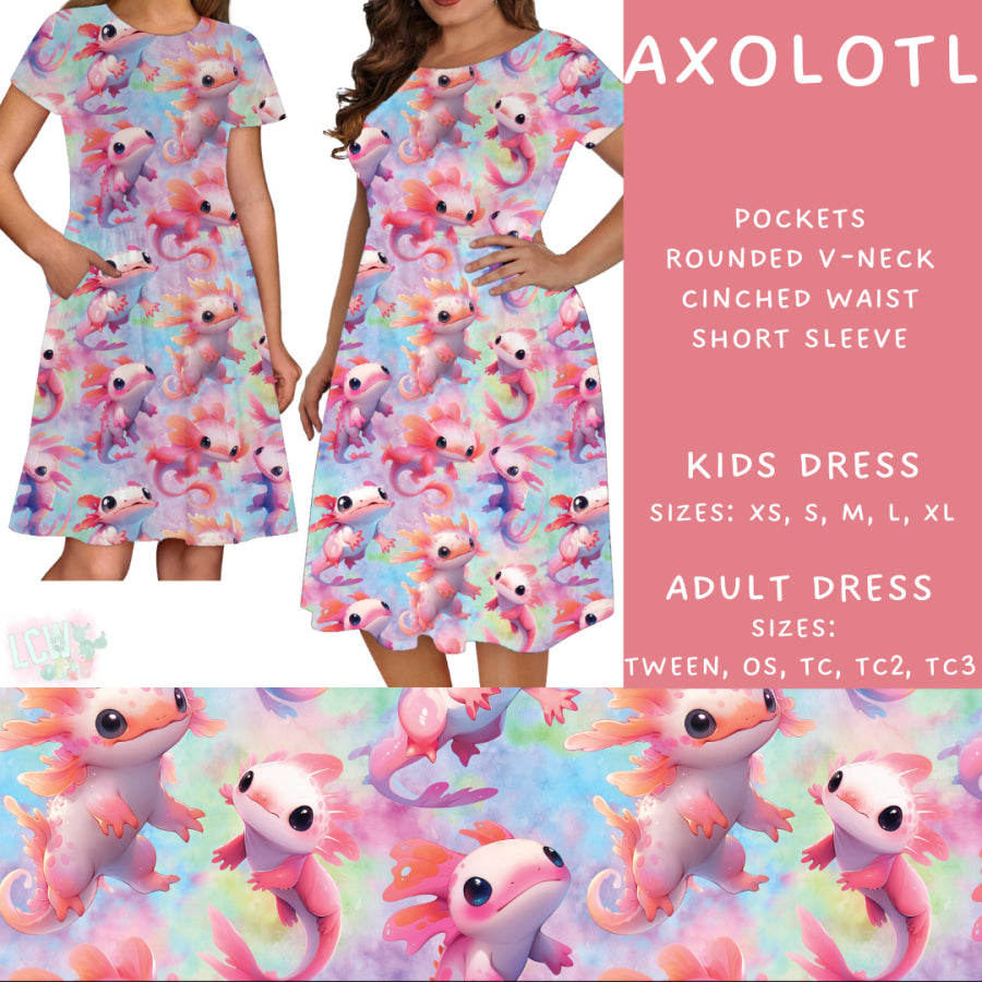 Preorder Custom Styles Axolotl Closes 11 Sep ETA late Nov 2025 Leggings