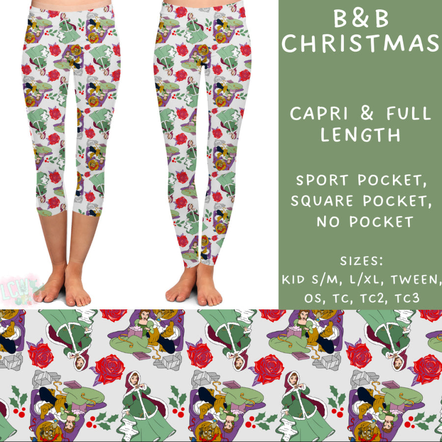 Preorder Custom Styles - B &amp; B Christmas - Closes 31 Oct - ETA early Jan 2025 Leggings