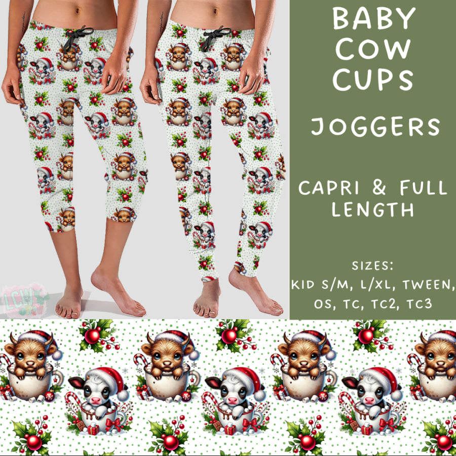 Preorder Custom Styles - Baby Cow Cups - Closes 31 Oct - ETA early Jan 2025 Leggings