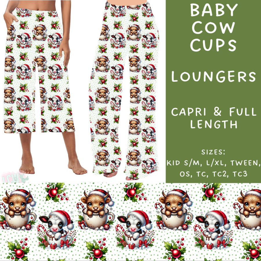 Preorder Custom Styles - Baby Cow Cups - Closes 31 Oct - ETA early Jan 2025 Leggings