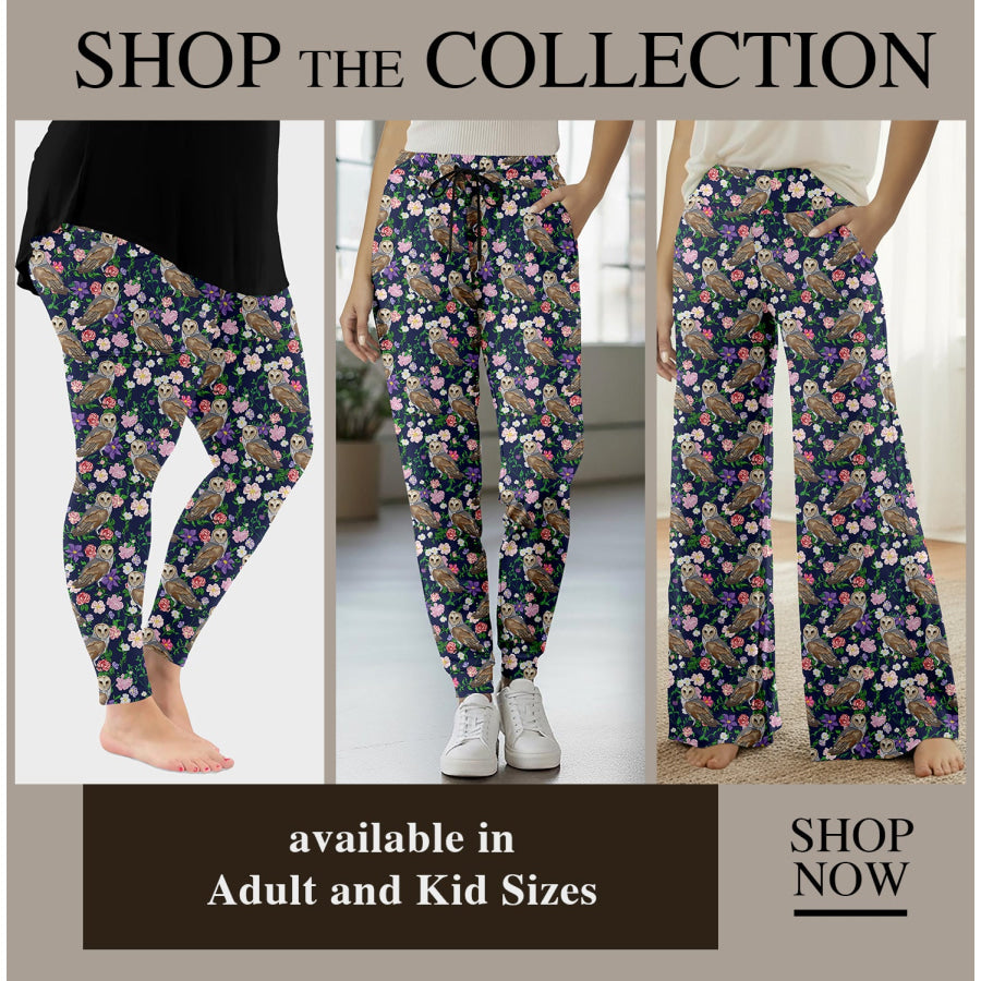 Preorder Custom Styles - Barn Owl Blossoms - Closes 25 Nov - ETA late Feb 2026 Loungewear