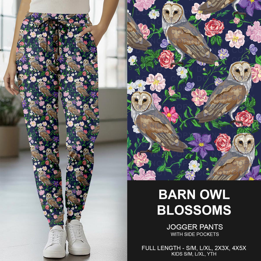 Preorder Custom Styles - Barn Owl Blossoms - Closes 25 Nov - ETA late Feb 2026 Loungewear