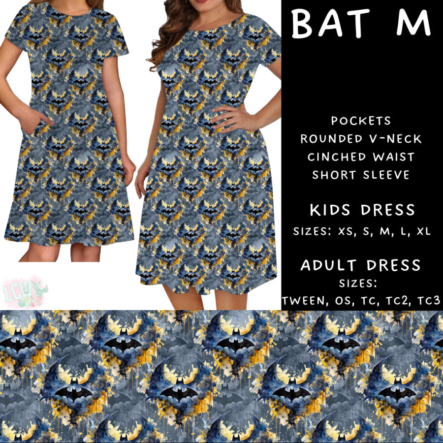 Preorder Custom Styles - Bat M - Closes 5 Mar - ETA late May 2025 Leggings