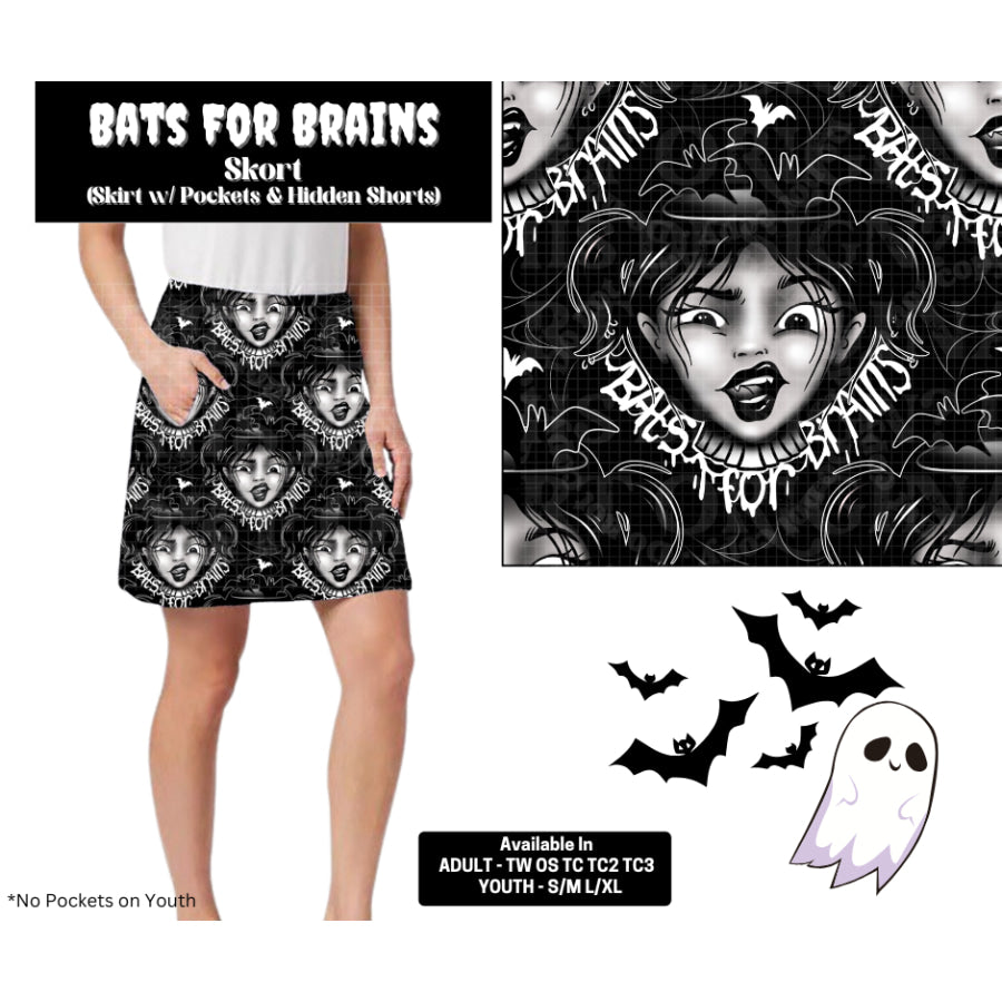 Preorder Custom Styles - Bats For Brains - Closes 28 May - ETA late Sep 2025 Leggings