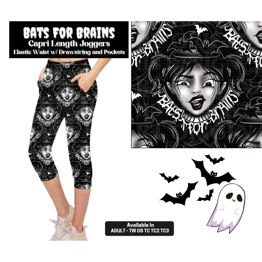 Preorder Custom Styles - Bats For Brains - Closes 28 May - ETA late Sep 2025 Leggings