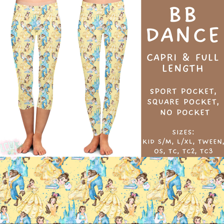 Preorder Custom Styles - BB Dance - Closes 18 Nov - ETA early Feb 2025 Leggings