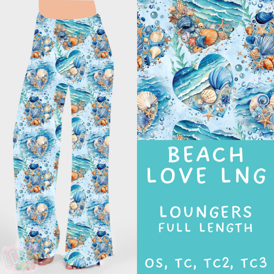 Preorder Custom Styles - Beach Love - Closes 20 Mar - ETA mid Jun 2025 Leggings