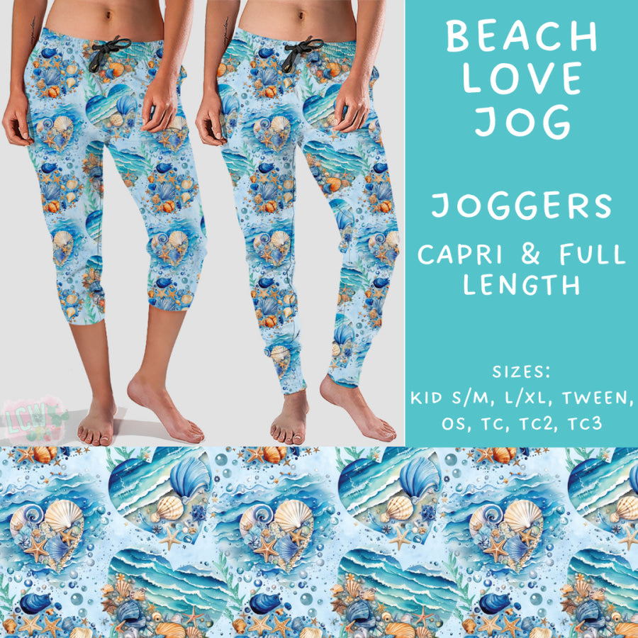 Preorder Custom Styles - Beach Love - Closes 20 Mar - ETA mid Jun 2025 Leggings