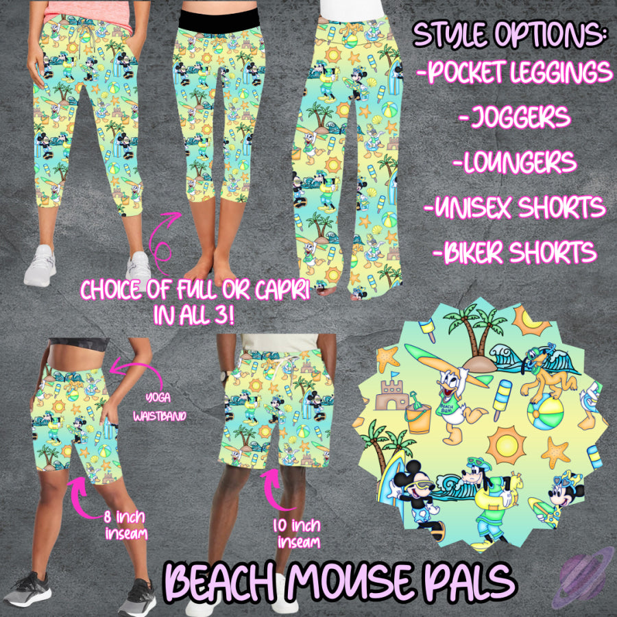Preorder Custom Styles - Beach Mouse Pals - Closes 21 May - ETA late Aug 2025 Streetwear