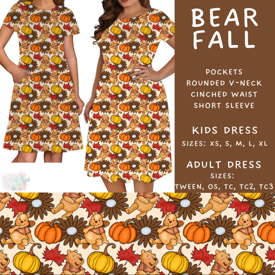 Preorder Custom Styles Bear Fall Closes 29 Aug ETA late Nov 2025 Leggings