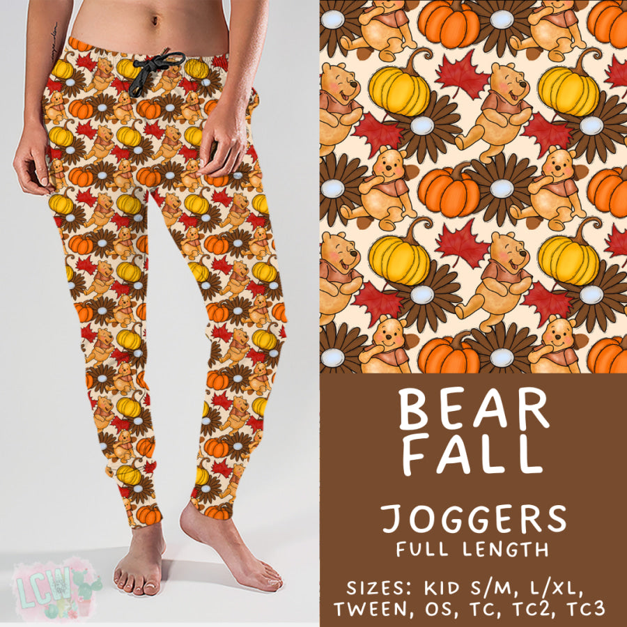 Preorder Custom Styles Bear Fall Closes 29 Aug ETA late Nov 2025 Leggings