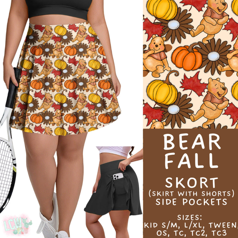 Preorder Custom Styles Bear Fall Closes 29 Aug ETA late Nov 2025 Leggings