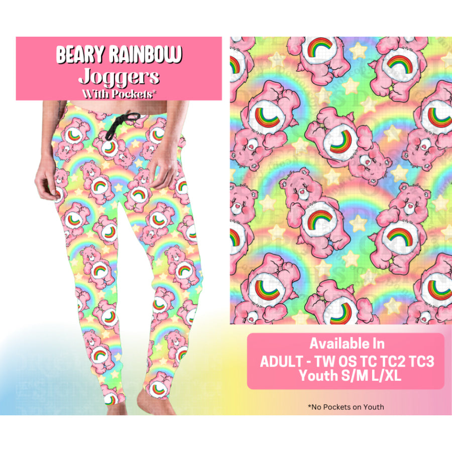 Preorder Custom Styles - Beary Rainbow - 23 May - ETA early Sep 2025 Leggings