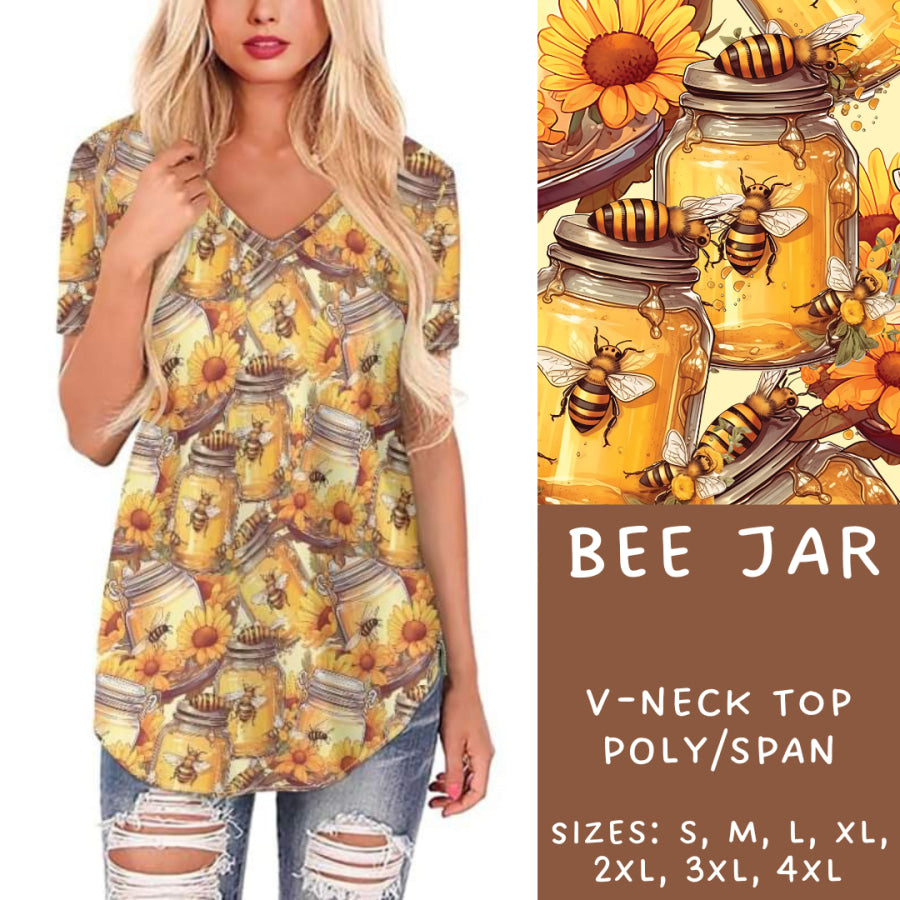 Preorder Custom Styles - Bee Jar - Closes 13 Nov - ETA late Jan 2025 Leggings