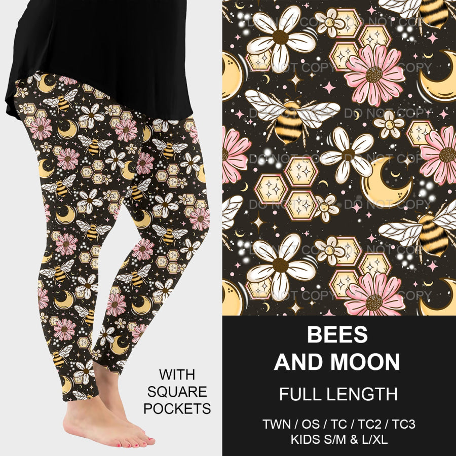 PREORDER Custom Styles - Bees and Moon - Closes 25 Feb - ETA late May 2025 Loungewear