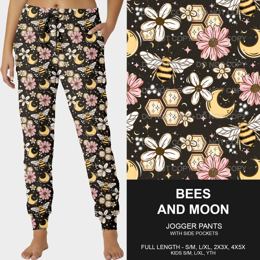 PREORDER Custom Styles - Bees and Moon - Closes 25 Feb - ETA late May 2025 Loungewear