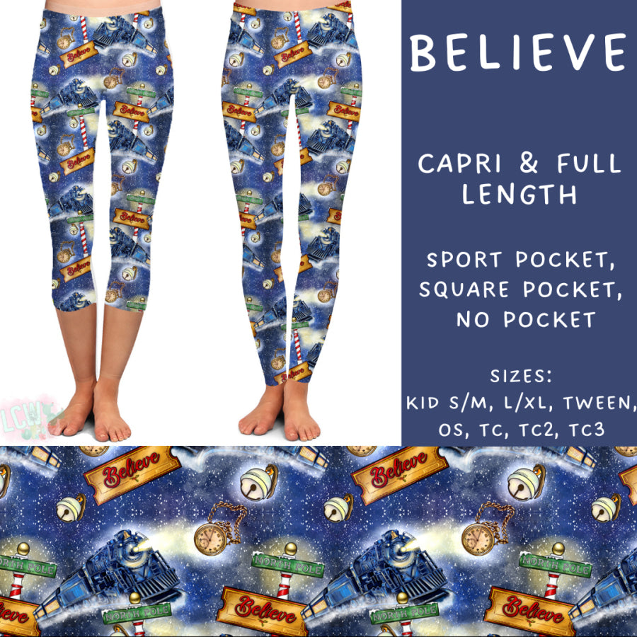 Preorder Custom Styles - Believe - Closes 23 Sep - ETA early Dec 2024 Leggings