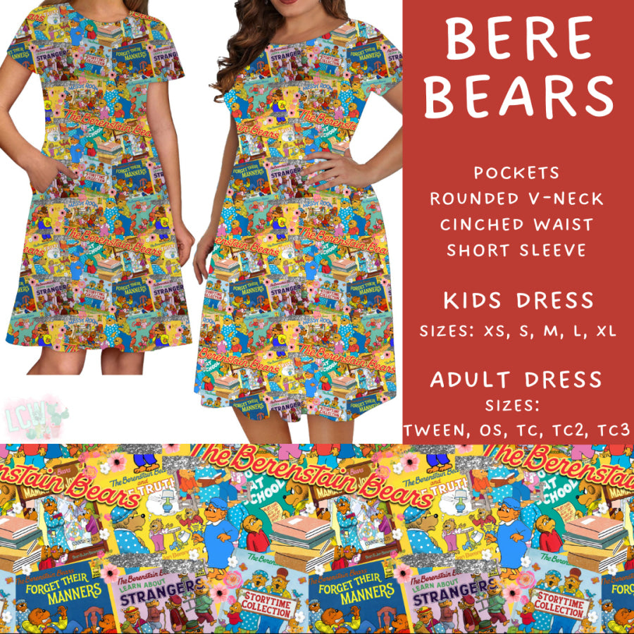 Preorder Custom Styles - Bere Bears - Closes 21 Mar - ETA mid Jun 2025 Leggings