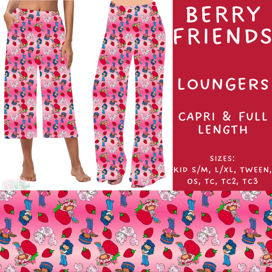 Preorder Custom Styles - Berry Friends - Closes 10 Jan - ETA early Apr 2025 Leggings