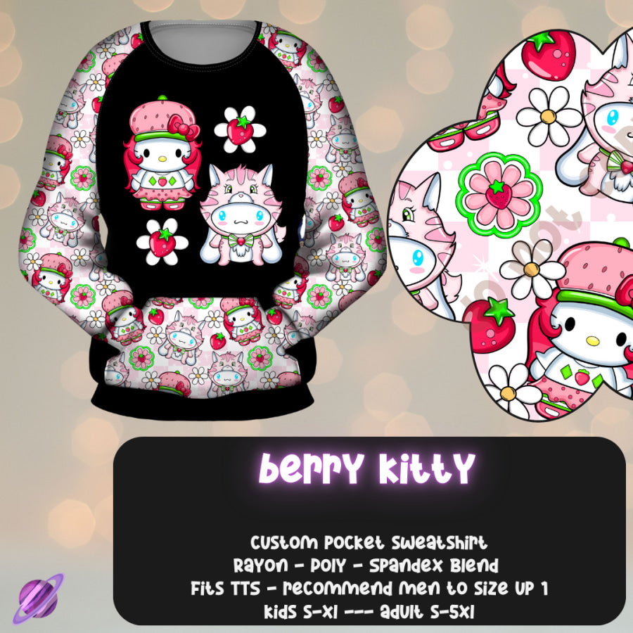 Preorder Custom Styles - Berry Kitty - Closes 17 Nov - ETA mid Feb 2025 Streetwear