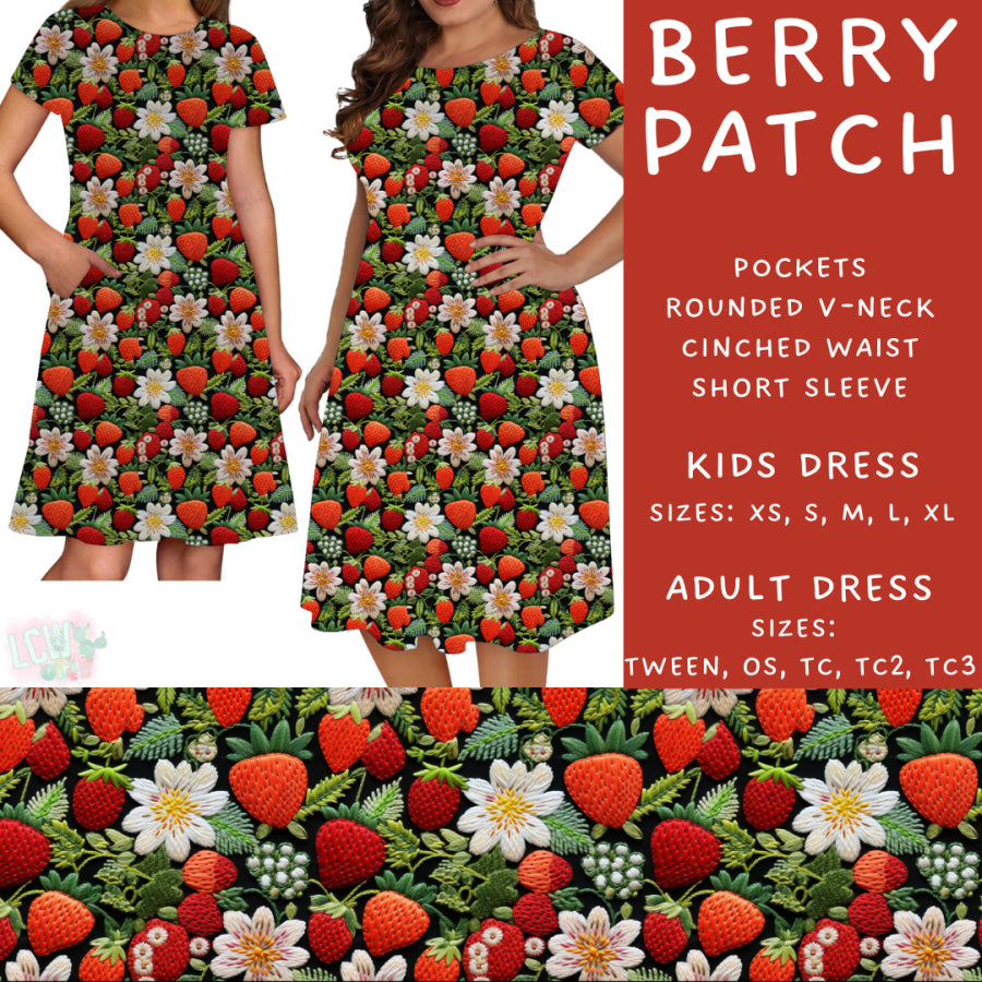 Preorder Custom Styles - Berry Patch - Closes 10 Mar - ETA early Jun 2025 Leggings