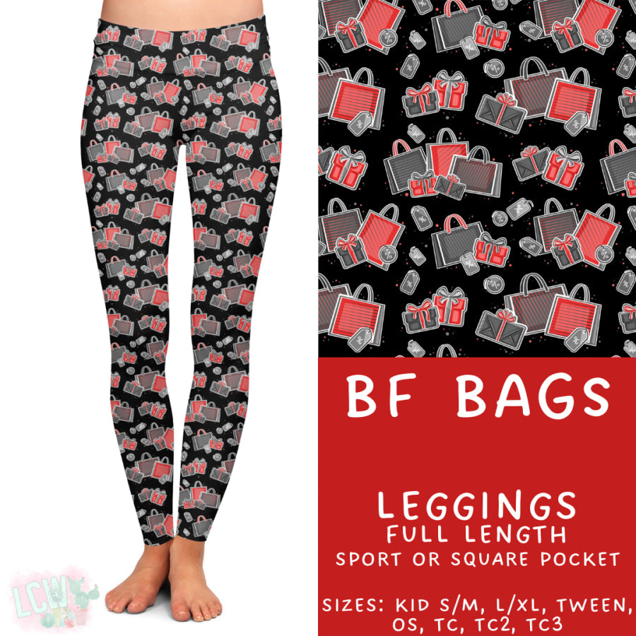 Preorder Custom Styles - BF Bags - Closes 22 Sep - ETA mid Dec 2025 Leggings