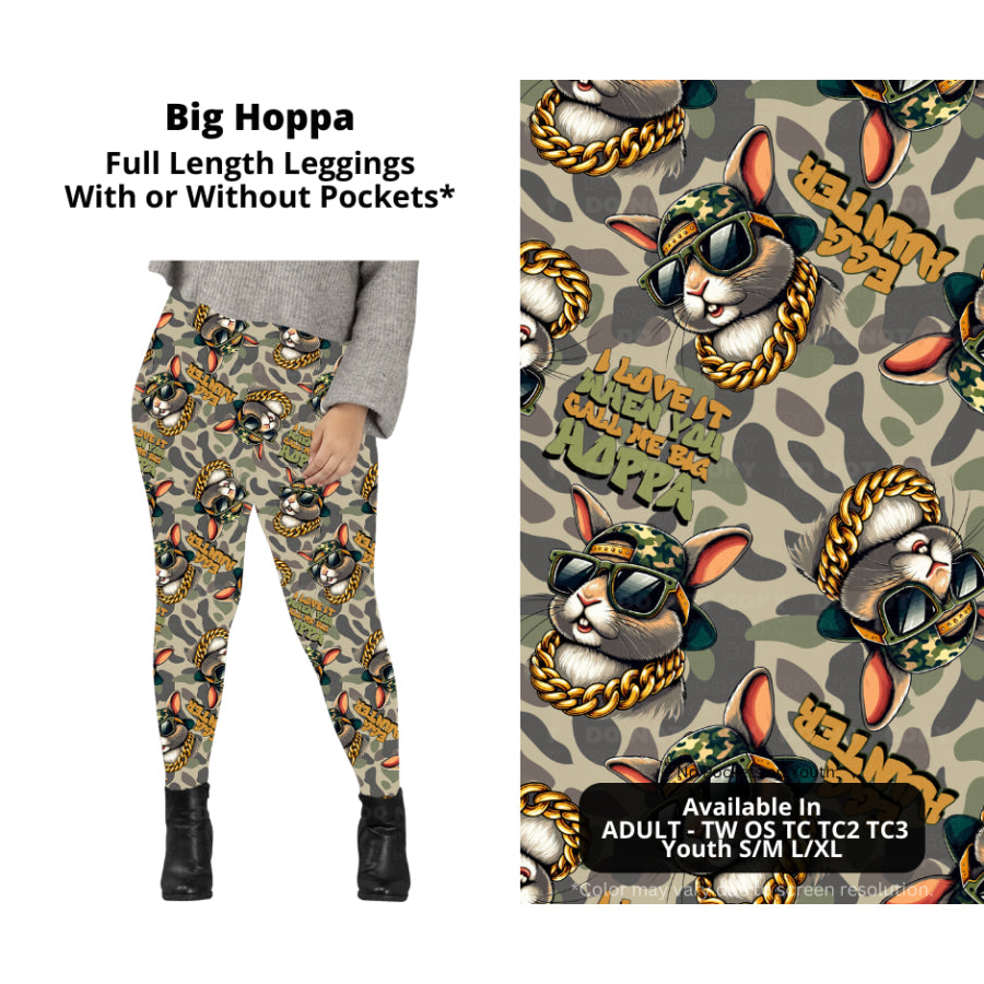 PREORDER Custom Styles - Big Hoppa - Closes 20 Jan - ETA late Apr 2025 Leggings