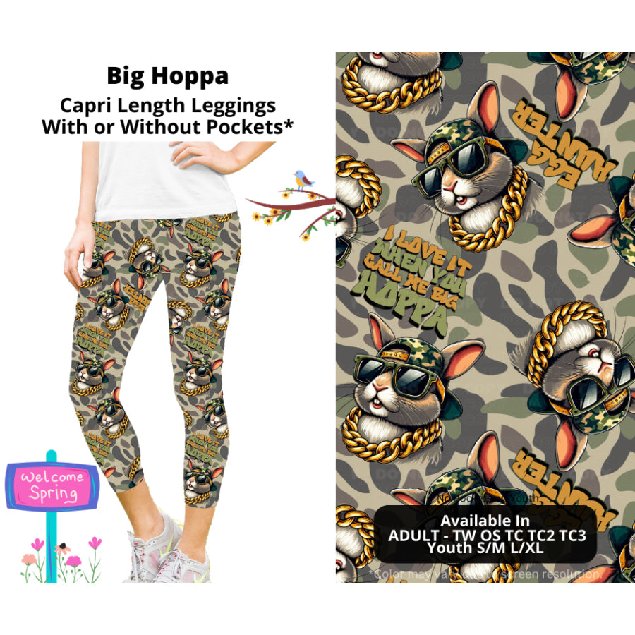 PREORDER Custom Styles - Big Hoppa - Closes 20 Jan - ETA late Apr 2025 Leggings