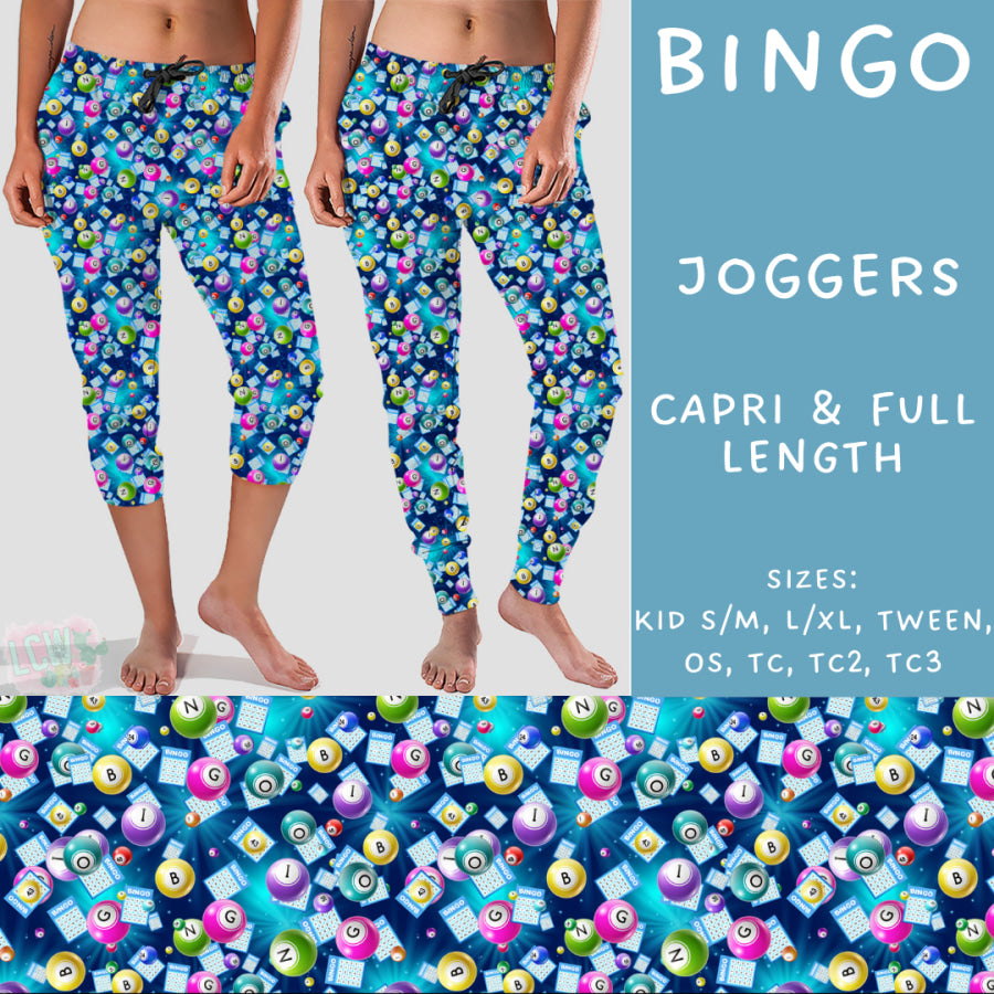 Preorder Custom Styles - Bingo - Closes 13 Nov - ETA late Jan 2025 Leggings