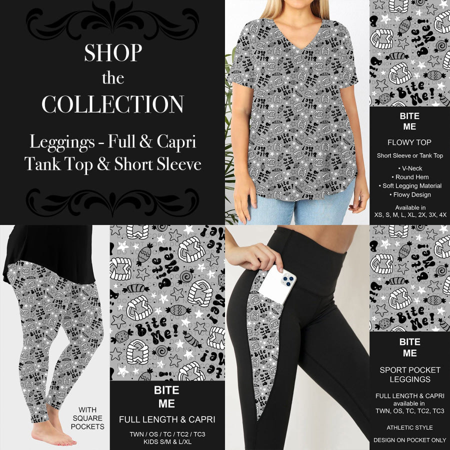 PREORDER Custom Styles - Bite Me - Closes 18 Jul - ETA mid Oct 2025 Loungewear