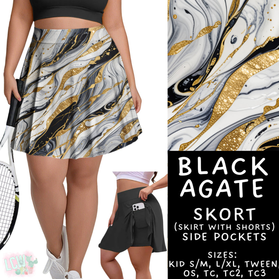 Preorder Custom Styles - Black Agate - Closes 22 Sep - ETA mid Dec 2025 Leggings