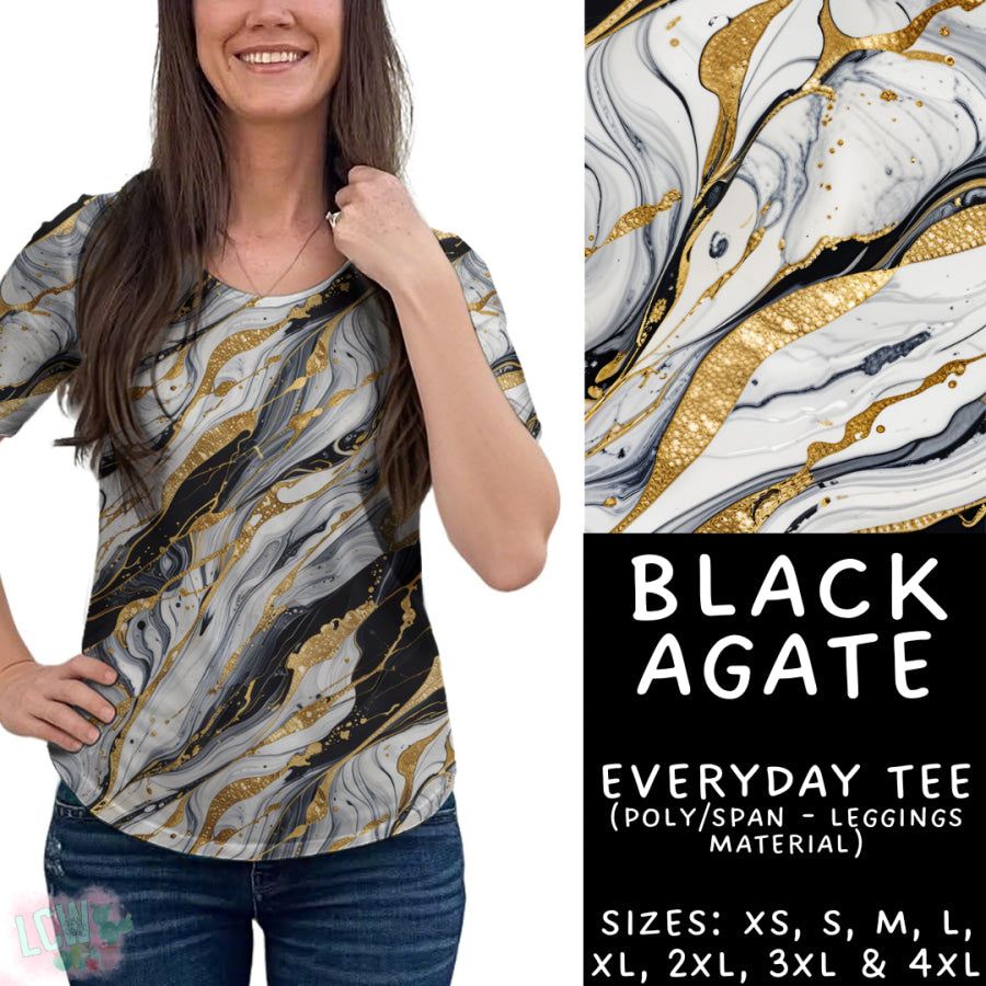 Preorder Custom Styles - Black Agate - Closes 22 Sep - ETA mid Dec 2025 Leggings