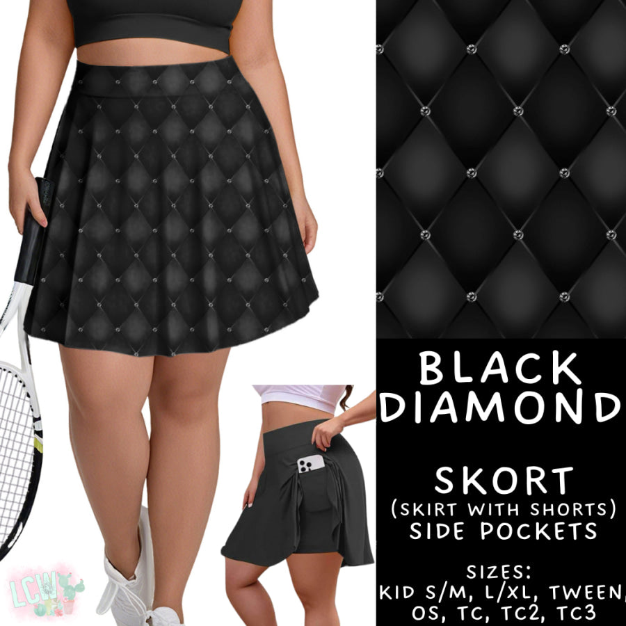 Preorder Custom Styles - Black Diamond - Closes 22 Sep - ETA mid Dec 2025 Leggings