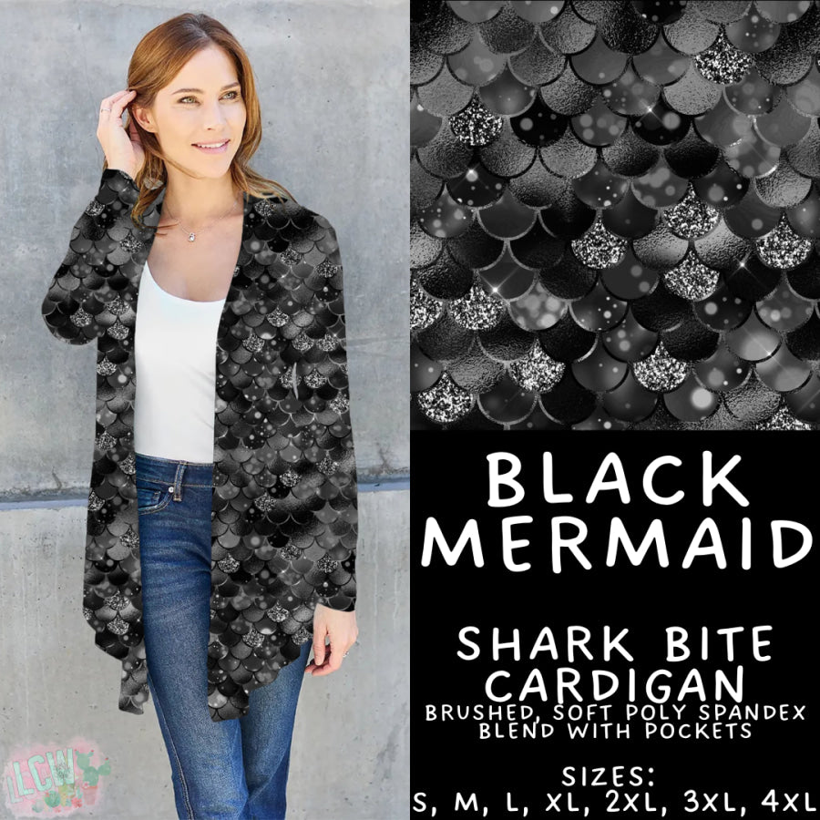 Preorder Custom Styles - Black Mermaid - Closes 22 Sep - ETA mid Dec 2025 Leggings