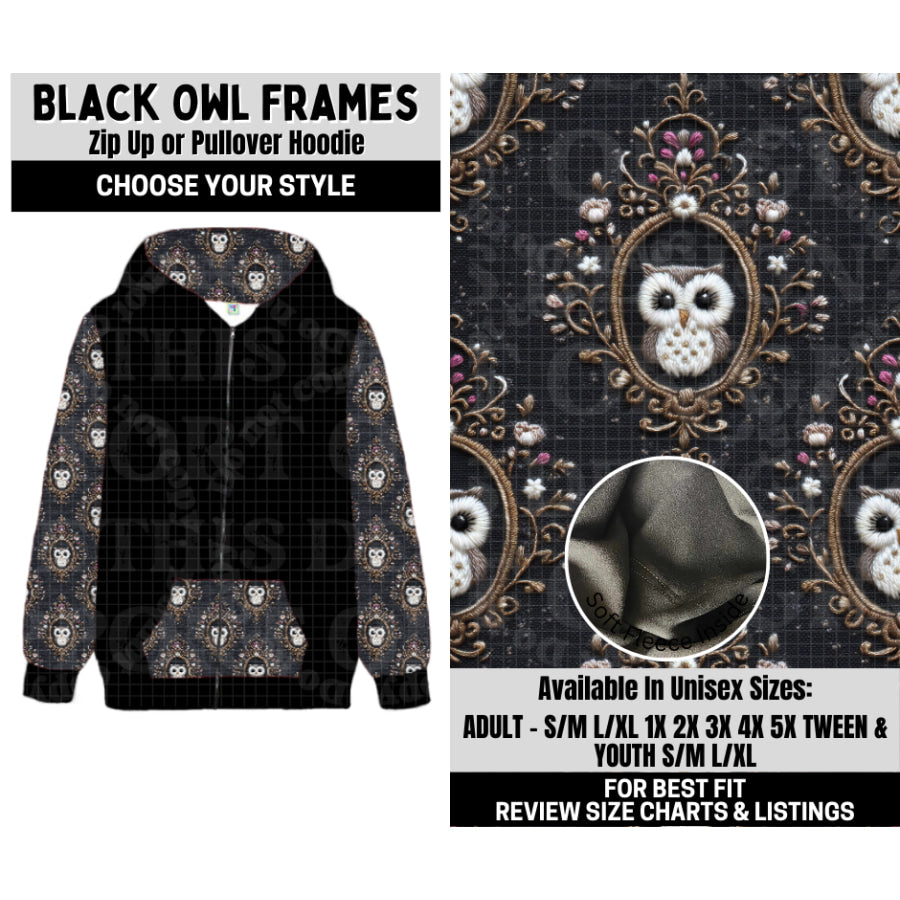 Preorder Custom Styles - Black Owl Frames - Closes 6 Oct - ETA mid Feb 2026 Leggings
