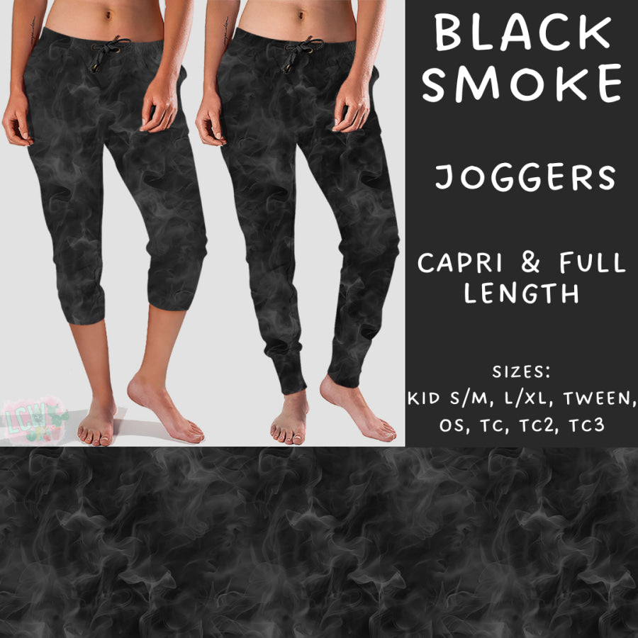 Preorder Custom Styles - Black Smoke - Closes 18 Sep - ETA early Dec 2024 Leggings