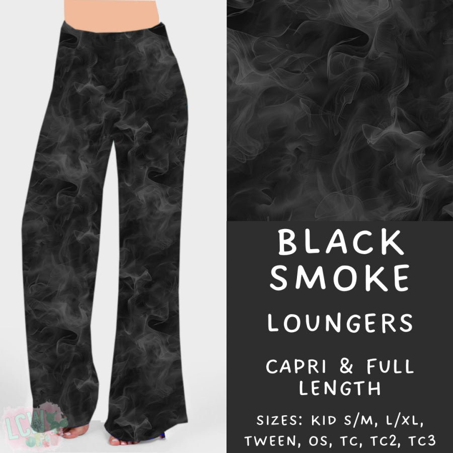 Preorder Custom Styles - Black Smoke - Closes 20 Feb - ETA mid May 2025 Leggings