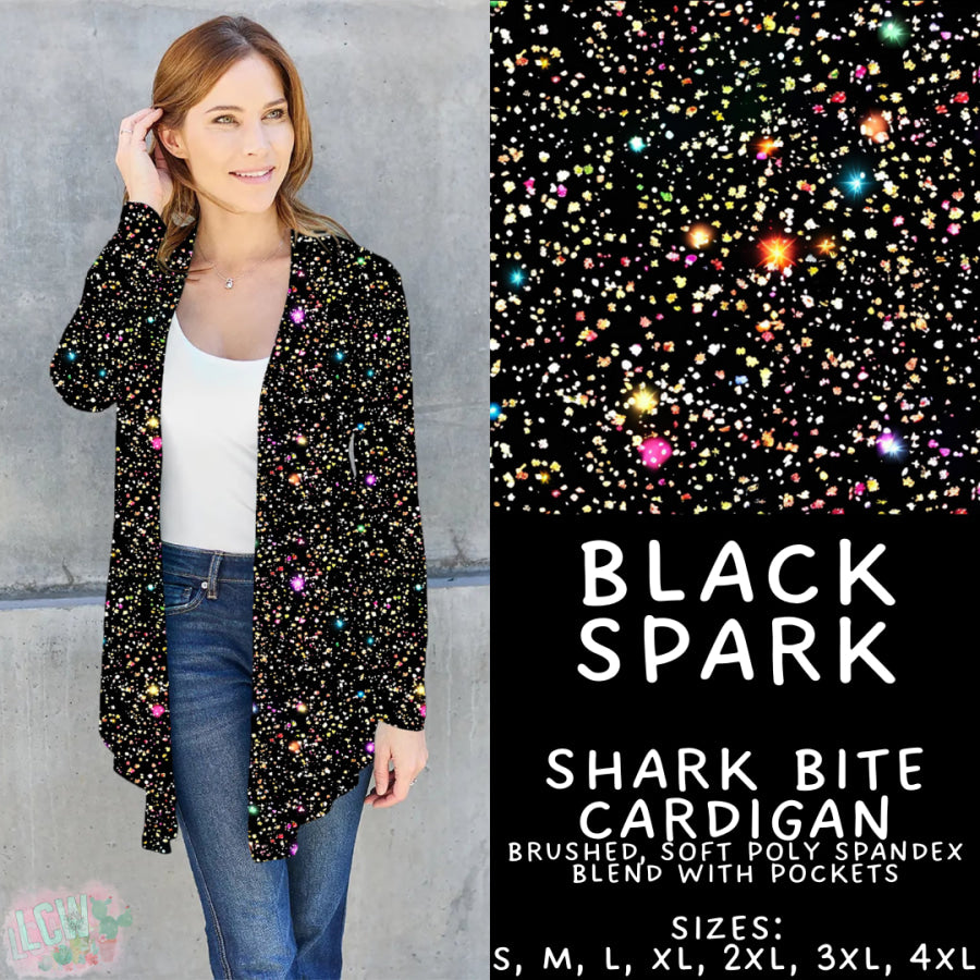 Preorder Custom Styles - Black Spark - Closes 22 Sep - ETA mid Dec 2025 Leggings