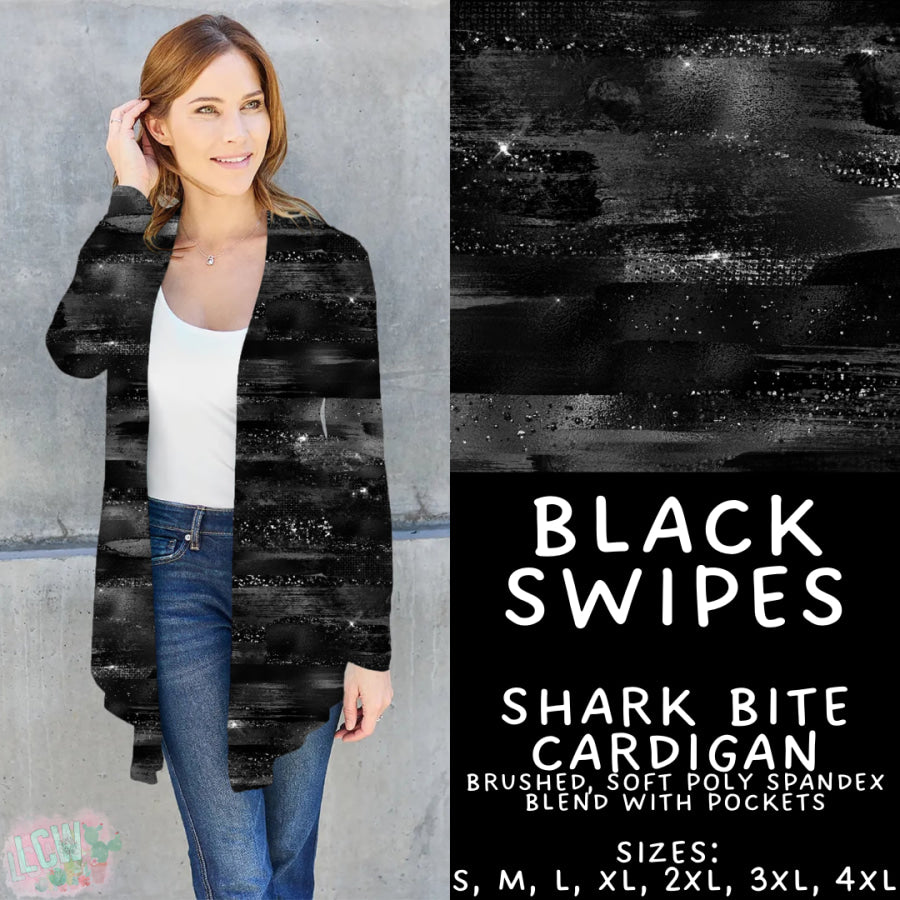 Preorder Custom Styles - Black Swipes - Closes 22 Sep - ETA mid Dec 2025 Leggings